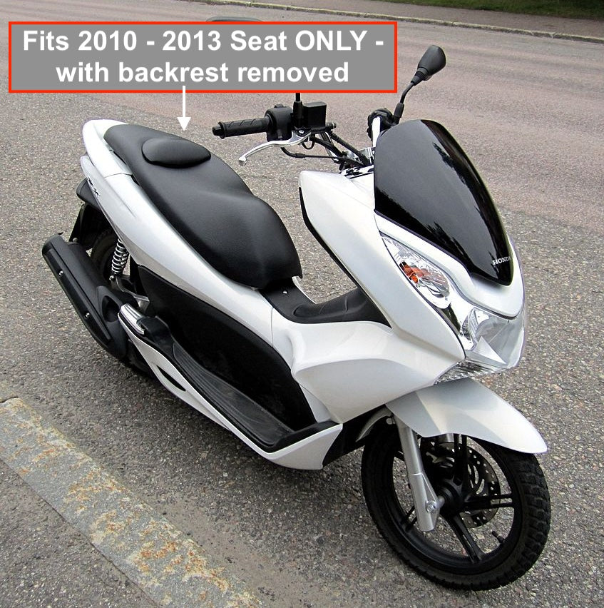 Honda PCX 2010-2013 seat cover installed