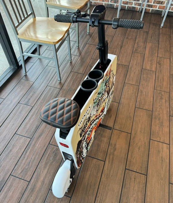 Honda Motocompacto BRIDE seat cover with piping