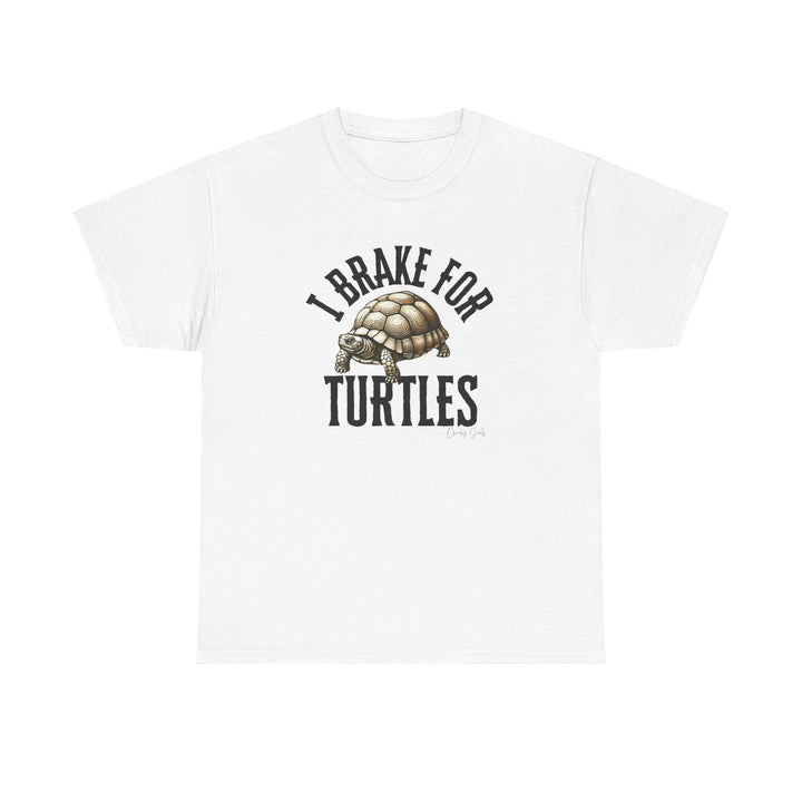 I Brake for Turtles Scooterist T Shirt by Cheeky Seats