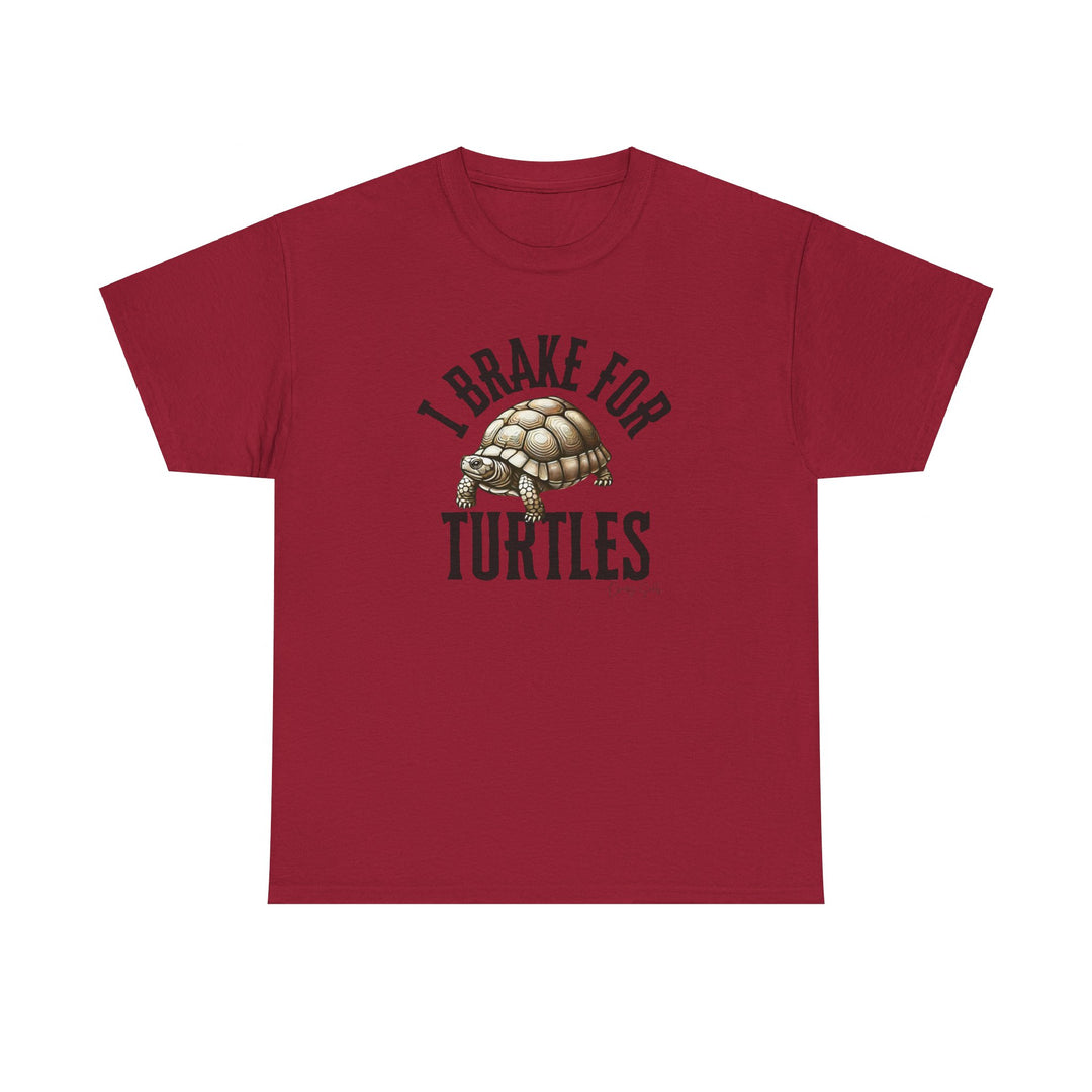 I Brake for Turtles Scooterist T Shirt by Cheeky Seats