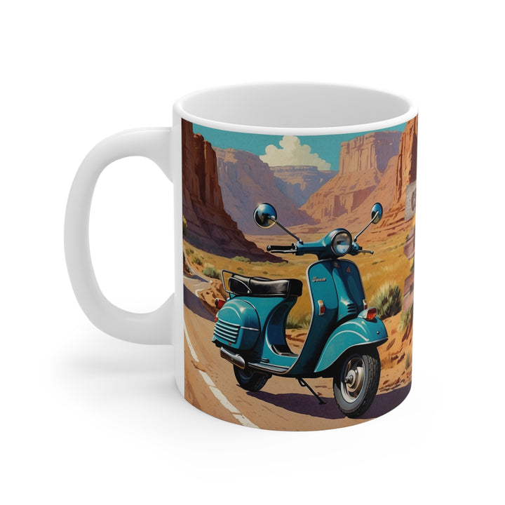 Vintage Vespa Scooter Coffee Mug