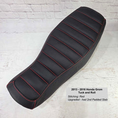Workshop Extras - 2013-16 Honda Grom Seat Covers - Same Day Shipping