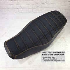 Workshop Extras - 2017–2020 Honda Grom Seat Covers - Same Day Shipping