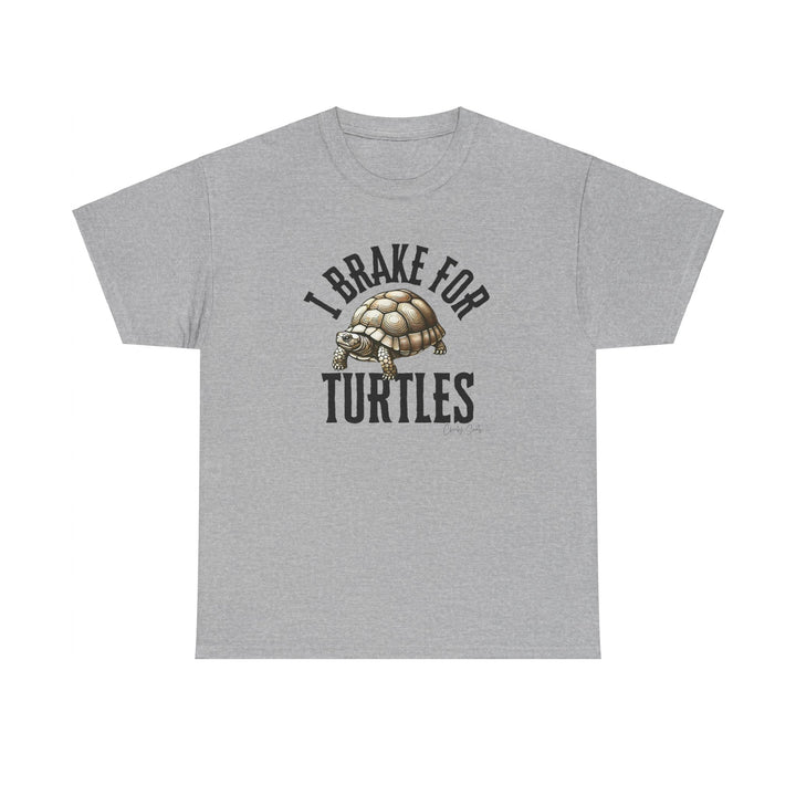 I Brake for Turtles Scooterist T Shirt by Cheeky Seats