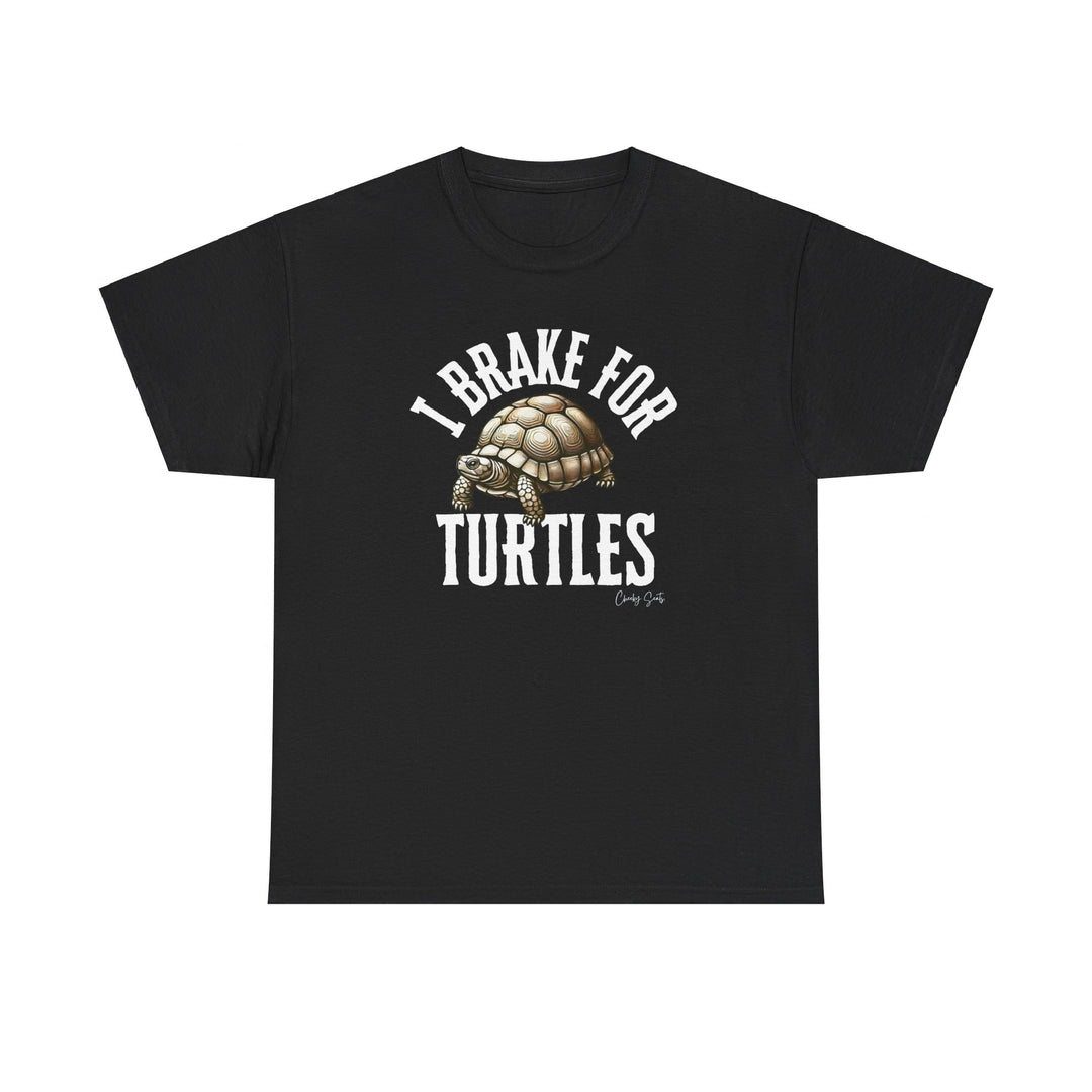 I Brake for Turtles Scooterist T Shirt by Cheeky Seats