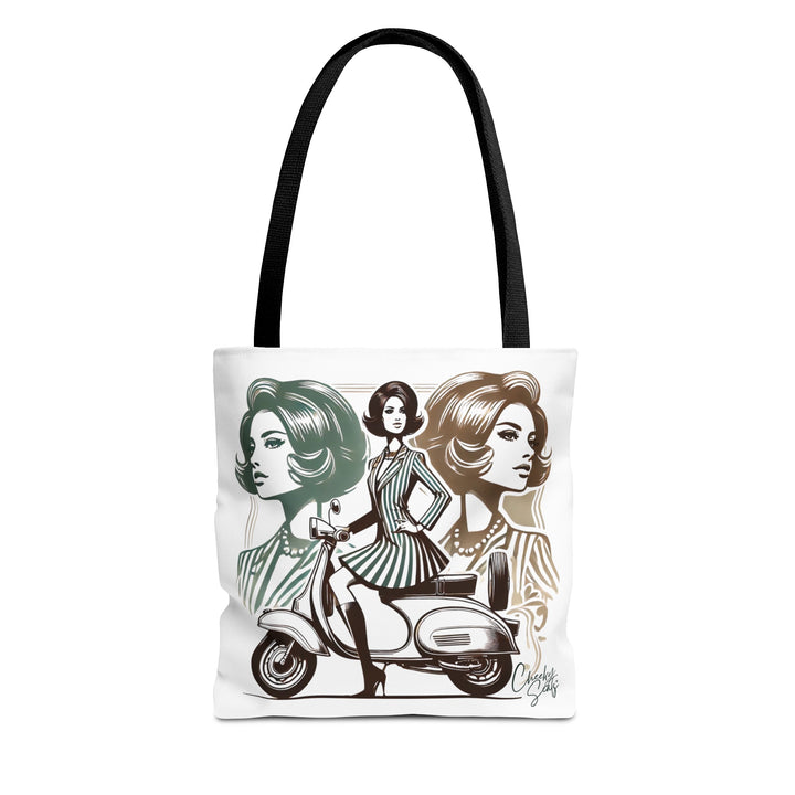 Scooter Beauty, Caio Bella, Lovely Lady Cheeky Seats Tote Bag