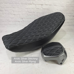 READY TO SHIP! Honda NAVI Diamond Seat Cover with Piping, Padded