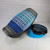 Honda Grom BLUE BRIDE 2022-2026 Seat Cover, handmade Honda Grom seat cover by Cheeky Seats, featured product view
