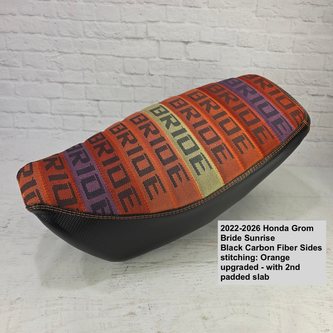 Workshop Extras - 2022–2026 Honda Grom Seat Covers - Same Day Shipping