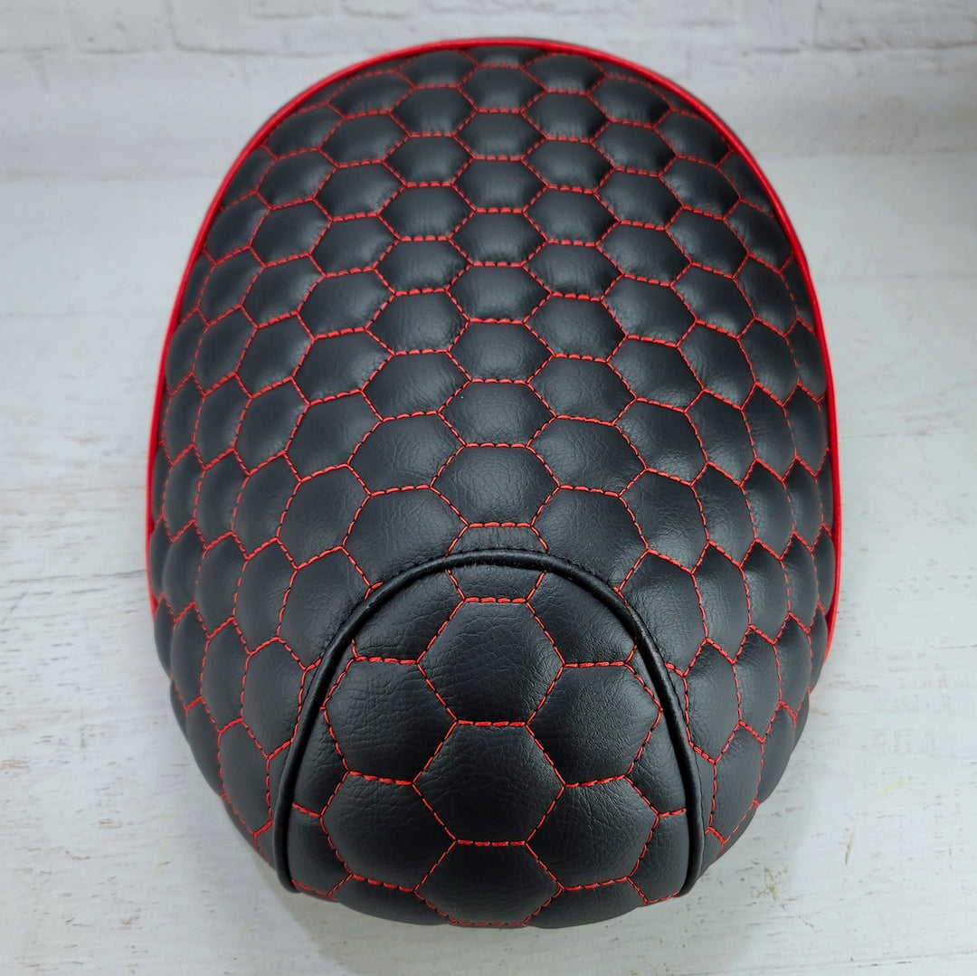 Honda Metropolitan Hexagon Honeycomb Seat Cover Handmade