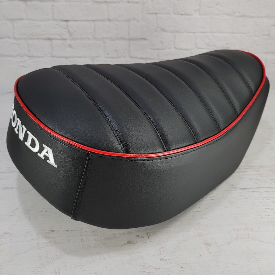 Honda Monkey Original Style Wide Tuck and Roll with Piping Seat Cover