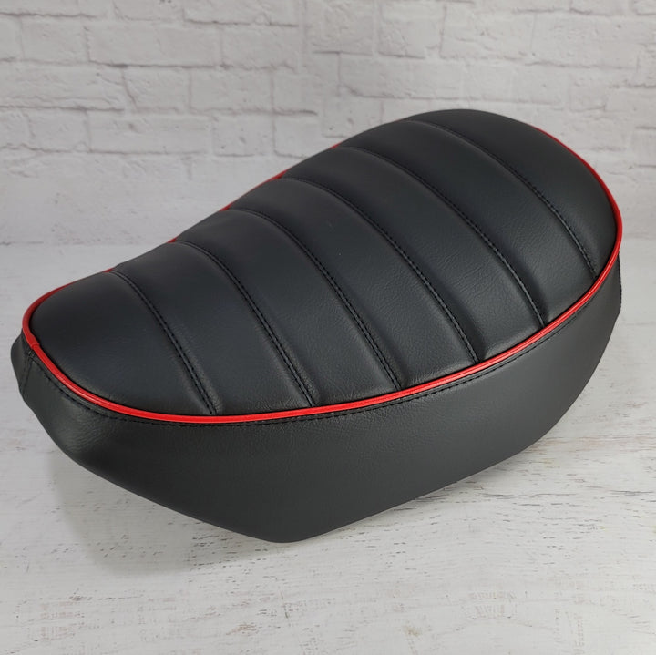 Honda Monkey Original Style Wide Tuck and Roll with Piping Seat Cover