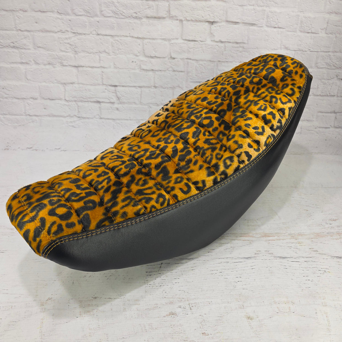 Honda Navi leopard faux fur seat cover