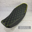 Grasshopper Green Stitching and Piping