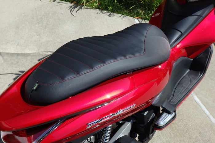 2010 - 2013 Honda PCX Padded Seat Cover - Lose the Hump!