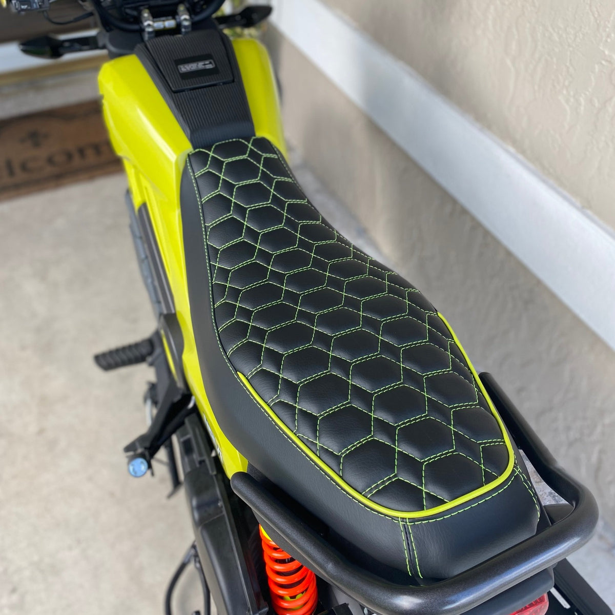 Honda Navi nested hexagon seat cover