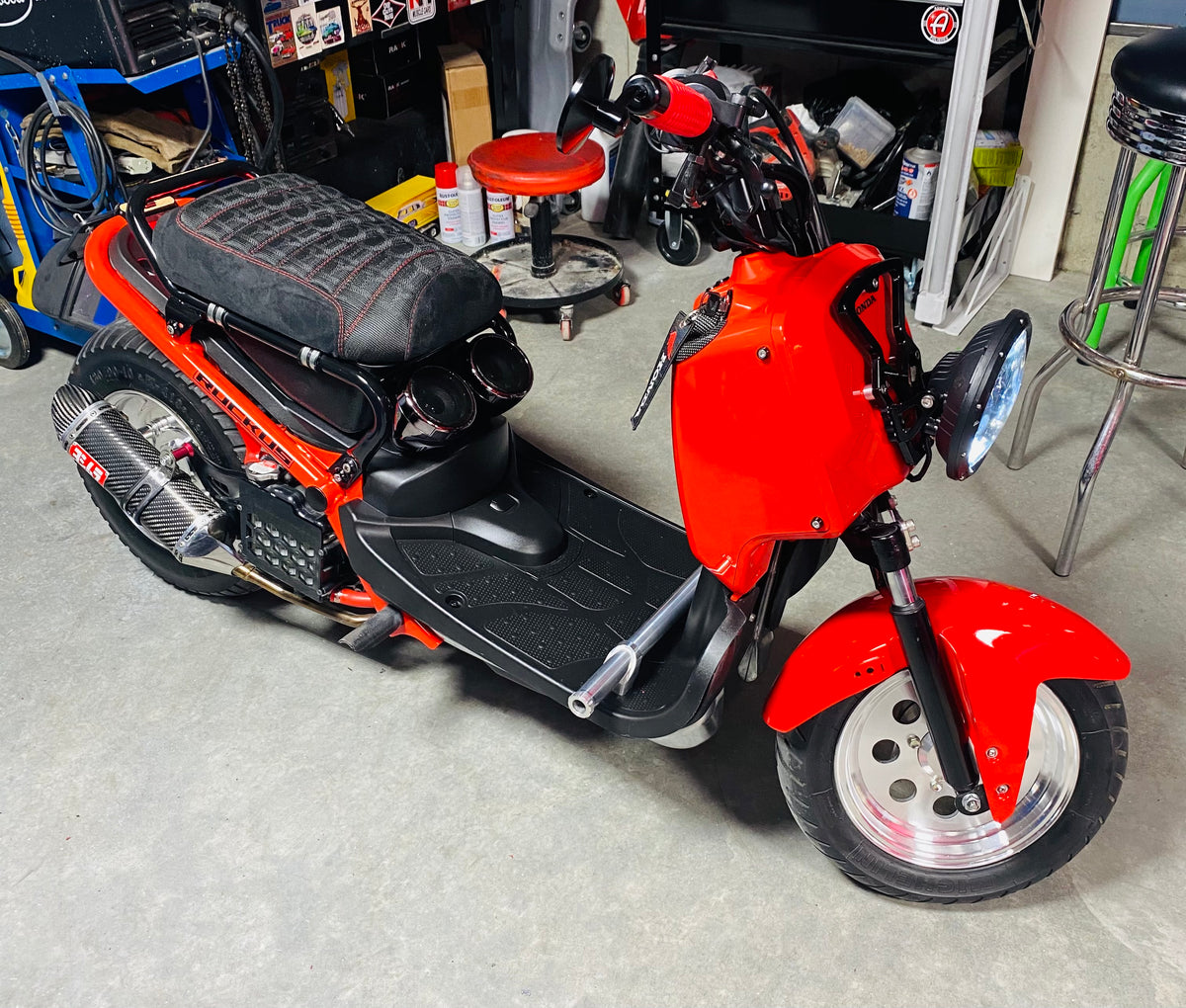 Honda Ruckus RECARO seat cover