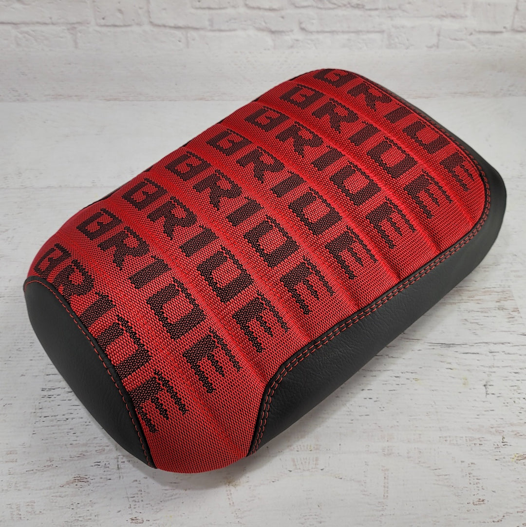 Red BRIDE Seat Cover Padded Honda Ruckus