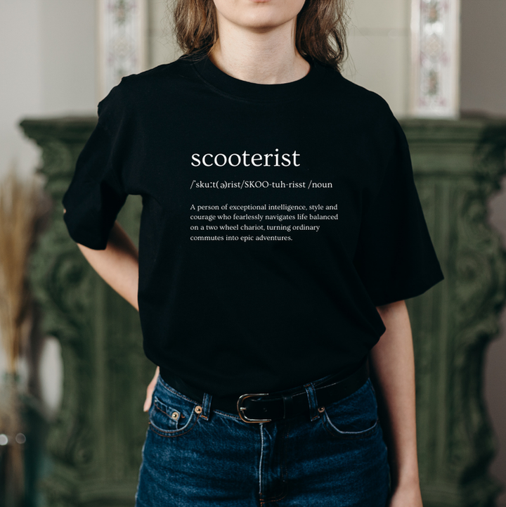 Scooterist T Shirt by Cheeky Seats