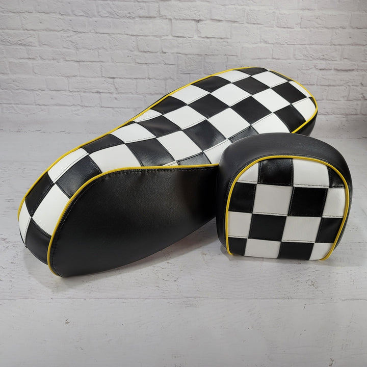 Vespa GTS 250 300 CHECKERS Seat Cover