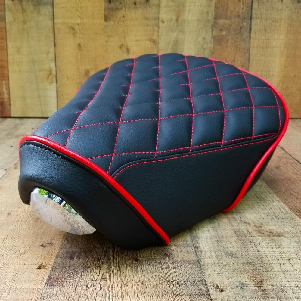 Honda SuperCub 125 handmade diamond seat cover Cheeky Seats