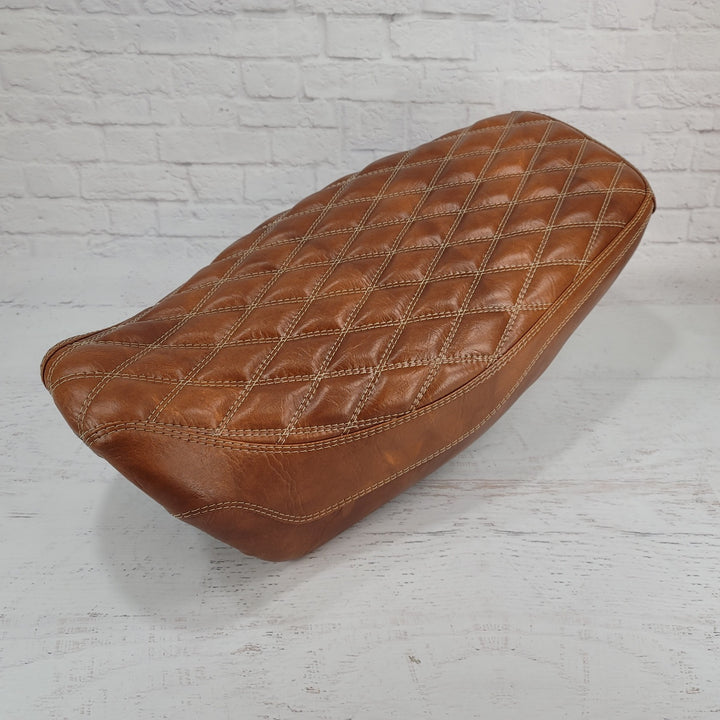 Honda Grom Seat Cover Diamond Chestnut by Cheeky Seats