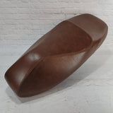 Vespa GTS distressed whiskey brown seat cover