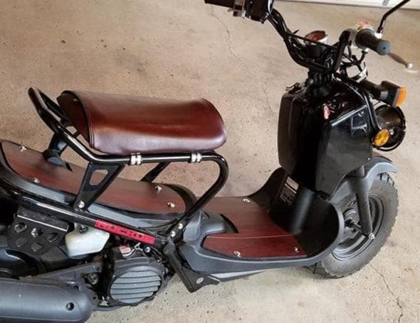 Ready to Ship!  Honda Ruckus Seat Cover Waterproof Rustic Distressed Whiskey