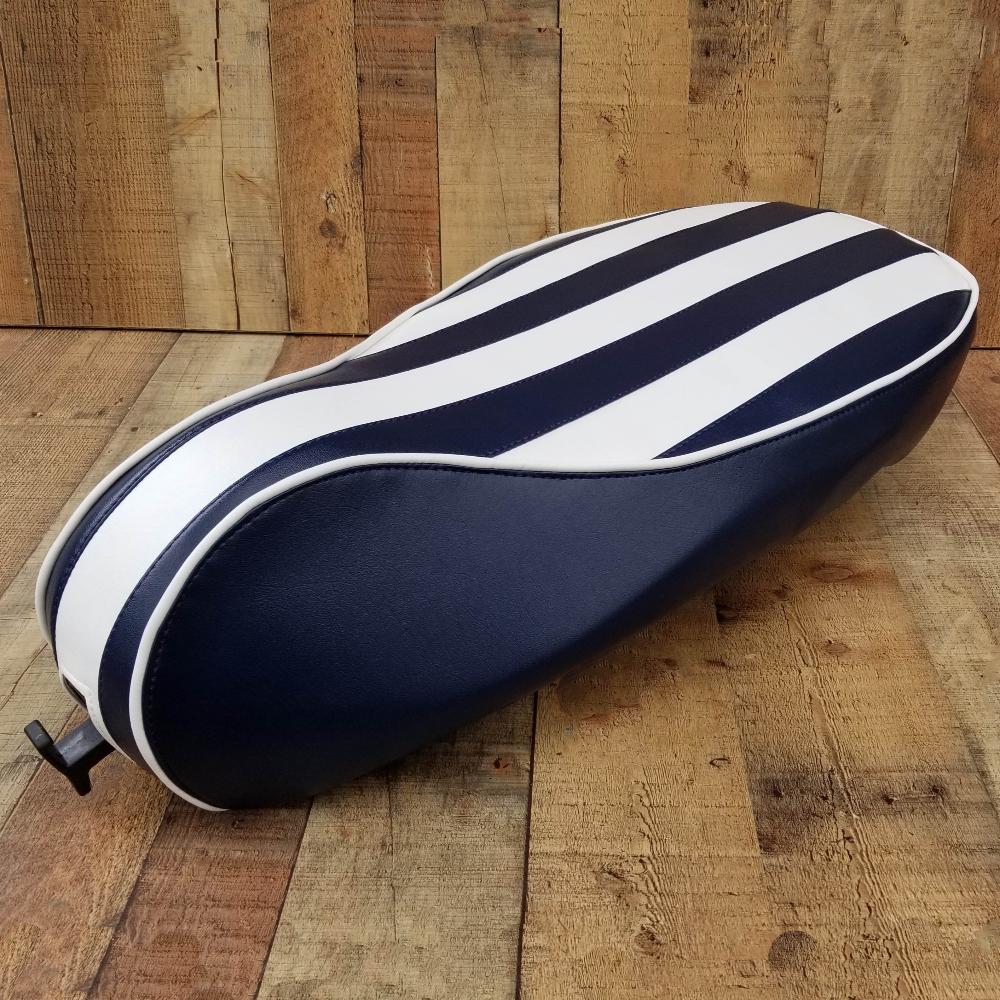 Vespa Sprint / Primavera Yacht Club Stripes Seat Cover