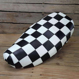 Vespa LX checkers seat cover by Cheeky Seats