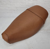 Vespa ET 2 ET4 Cinnamon seat cover handmade by Cheeky Seats