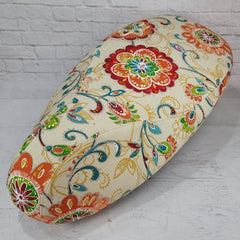 Ecru Floral Seat Cover Stay Cool in the Sun - For Vespa · Honda · Genuine · Lance · Kymco · More