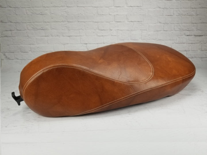 Vespa Primavera / Sprint  Distressed Chestnut Seat Cover