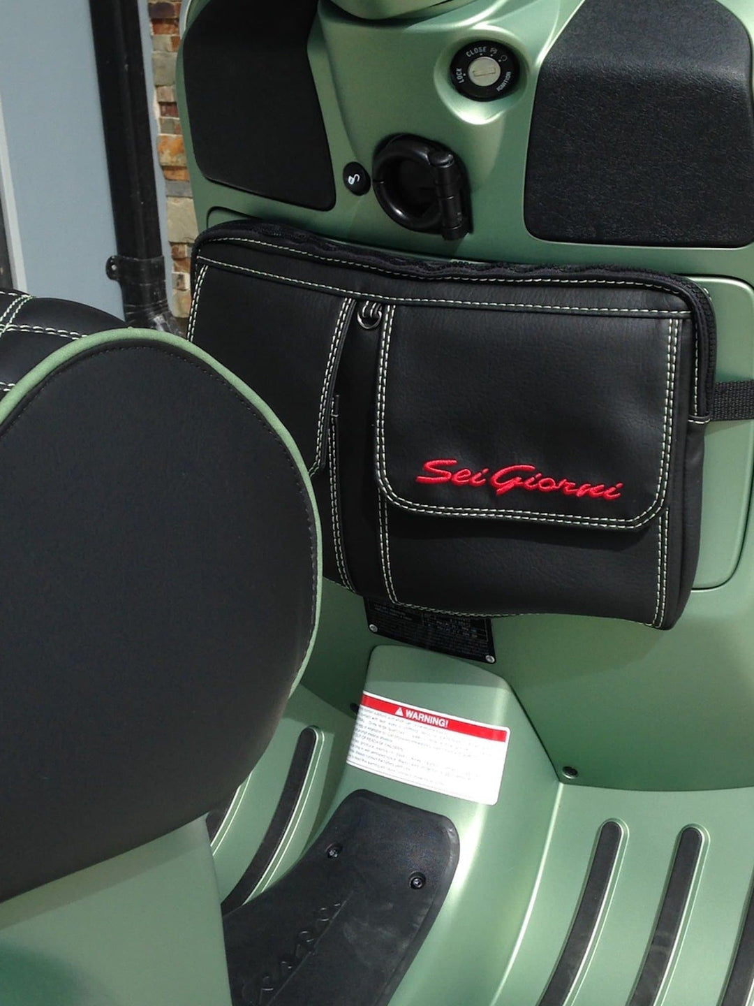 Vespa GTS EuroGel Sei Giorni Sport Saddle Diamond Seat Cover